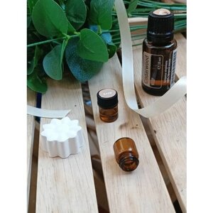 Аромакамень гипсовый + Подарок (doTERRA Эфирное масло Кедр (мини-флакон 1мл