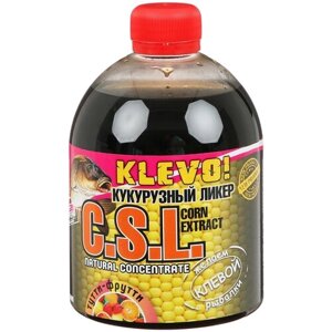 Ароматизатор klevo! Ликер кукурузный (экстракт CSL), 500 мл, коричневый