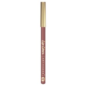 ART-VISAGE карандаш для губ Lip Liner, 45 натуральный коричневый
