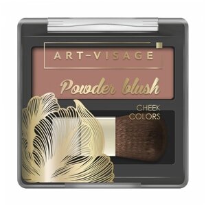 ART-VISAGE компактные румяна Powder Blush, 303 cacao