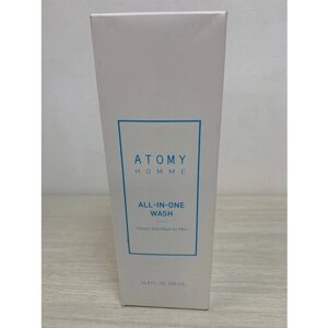 Atomy all-in-one wash шампунь и гель для душа для мужчин Атоми 500 мл