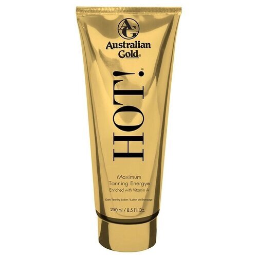 Australian Gold HOT (250 мл) мощный витаминный усилитель загара для тела и лица