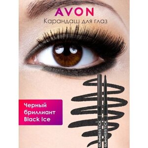 Avon Карандаш для глаз и бровей каял для макияжа Черный бриллиант