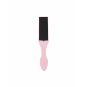 Б513-01,06 Розовая), Пилка для стоп со съемным полотном прямоугольная #100/180, Irisk