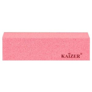 Бафик шлифовочный для маникюра Kaizer Четырехсторонний Розовый 1 шт