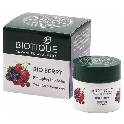 Бальзам для губ Biotique Bio Berry Plumping Lip Balm, 12 г