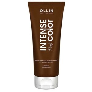Бальзам OLLIN PROFESSIONAL для коричневых оттенков волос Brown hair balsam, 200 мл