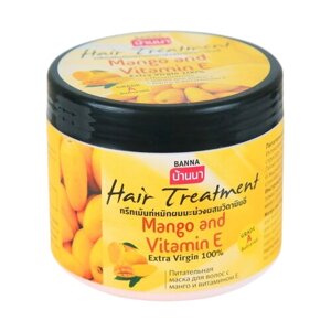 Banna Маска для волос с манго и витамином Е Hair Treatment Mango and Vitamin E, 300 мл