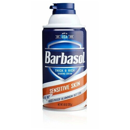 BARBASOL Пена для бритья Sensitive Skine 283 мл.