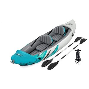 Байдарка Bestway Hydro-Force Rapid Elite X2 Kayak 312 см, белый/серый