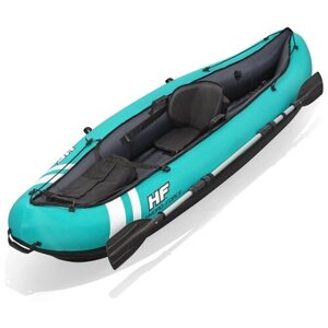 Байдарка Bestway Hydro-Force Ventura 280 см, бирюзовый/черный