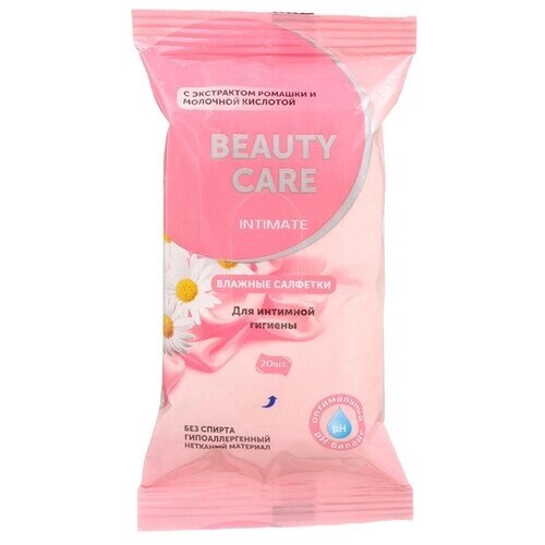 BC Beauty Care Влажные салфетки Intimate с экстрактом ромашки и молочной кислотой?