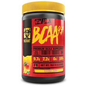 BCAA Mutant BCAA, тропическое манго, 348 гр.