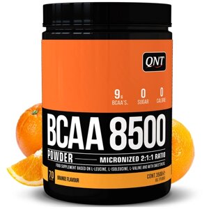 BCAA QNT BCAA powder 8500, апельсин, 350 гр.