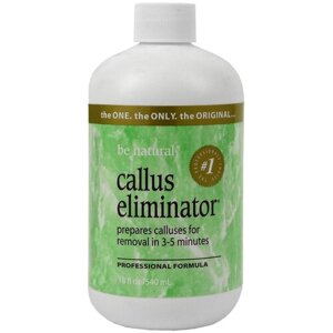 Be natural Средство для удаления натоптышей Callus eliminator, 540 мл, 540 г