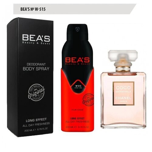 Bea's Парфюмированный дезодорант для тела женский W515 200 ml