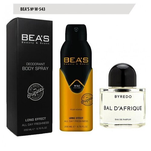 Bea's Парфюмированный дезодорант для тела женский W543 200 ml