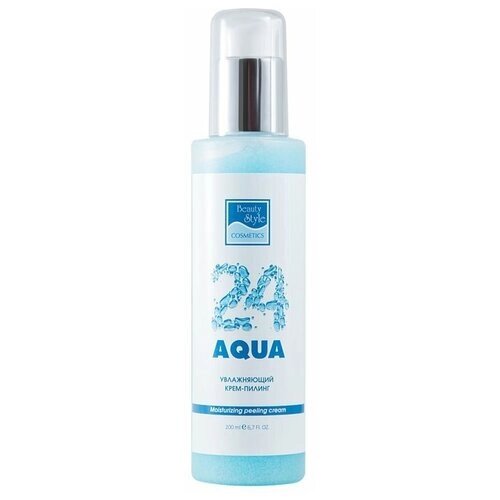 Beauty Style крем-пилинг для лица Aqua 24 увлажняющий, 200 мл