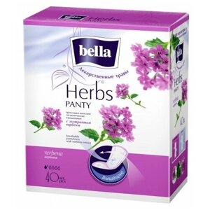 Bella прокладки ежедневные Panty herbs verbena, 1.5 капли, 40 шт.