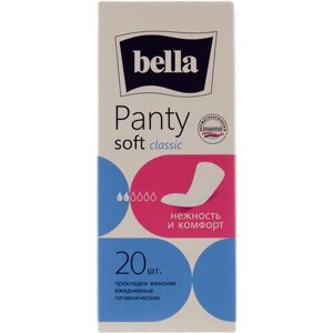 Bella прокладки ежедневные Panty soft classic, 1.5 капли, 20 шт.