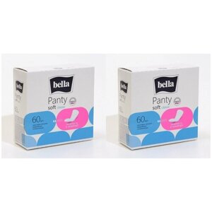 BELLA Прокладки ежедневные Panty Soft Classic, 60 шт в уп, 2 уп.