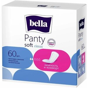 BELLA Прокладки ежедневные Panty Soft Classic 60шт толщина 3мм