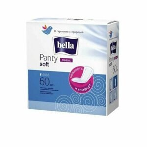 BELLA Прокладки ежедневные Panty soft classic, упаковка (60 шт.)