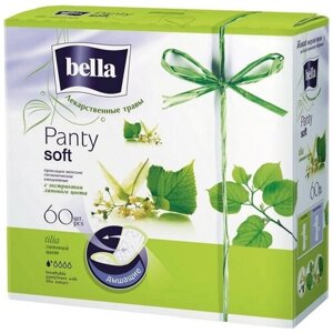 Bella прокладки ежедневные Panty soft tilia, 1.5 капли, 60 шт.