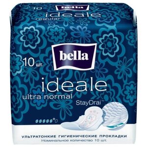 Bella прокладки Ideale Ultra Normal 5к, 5.5 капель, 10 шт.