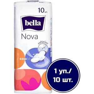 Bella прокладки Nova, 4 капли, 10 шт.