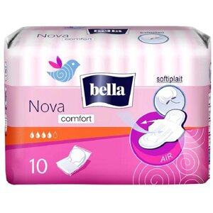 Bella прокладки Nova comfort, 4 капли, 10 шт.