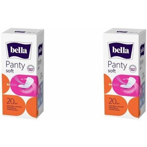 Bella Прокладки женские ежедневные Panty Soft, 20 шт, 2 уп