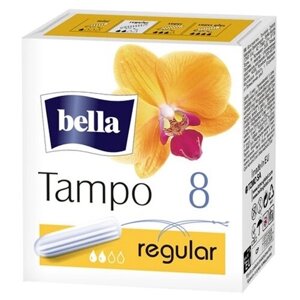 Bella тампоны Tampo regular premium comfort, 2 капли, 8 шт.