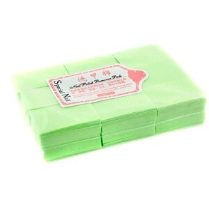 Безворсовые салфетки плотные, зеленые, уп/600 шт