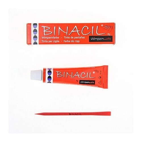 Binacil Краска для бровей и ресниц (Иссиня-черная; 15 мл)