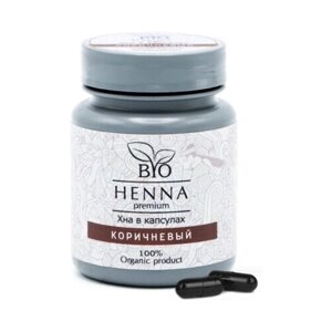 Bio Henna Хна для бровей 30 капсул x 0.2 г, 6 мл, 0.2 г