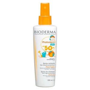 Bioderma Bioderma Photoderm KiD солнцезащитный спрей для детей SPF 50, 200 мл