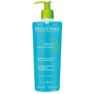 Bioderma Sebium Гель очищающий, 500 мл