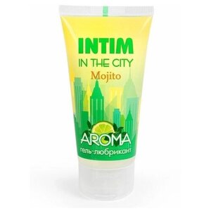 Биоритм Увлажняющий лубрикант Intim Aroma с ароматом мохито - 60 гр.