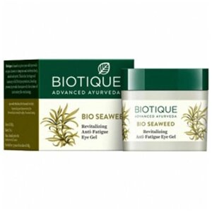 Biotique Гель от тёмных кругов вокруг глаз Морские водоросли Bio Seaweed Revitalizing Anti-Fatigue Eye Gel, 15 мл, 15 г