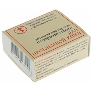 Бизорюк Мыло монастырское оздоровительное "Для проблемной кожи", 30 г