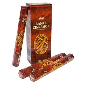 Благовоние HEM Корица Цейлонская Lanka Cinnamon блок 6 упаковок