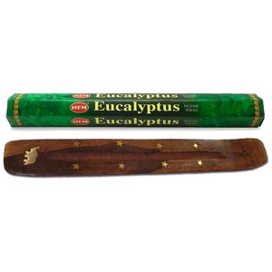 Благовония HEM "Precious Eucalyptus"Драгоценный Эвкалипт) + подставка