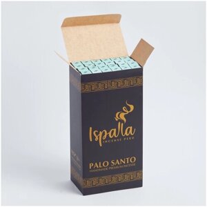 Благовония ISPALLA 24 упаковки по 10 шт. аромапалочек Пало Санто и Эвкалипт