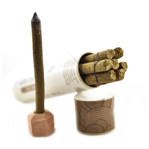 Благовония палочки ароматические "Хохот шамана", 7 шт с подставкой для благовоний в комплекте