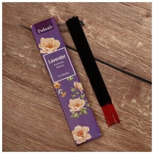 Благовония "Tulasi" 15 аромапалочек Lavender