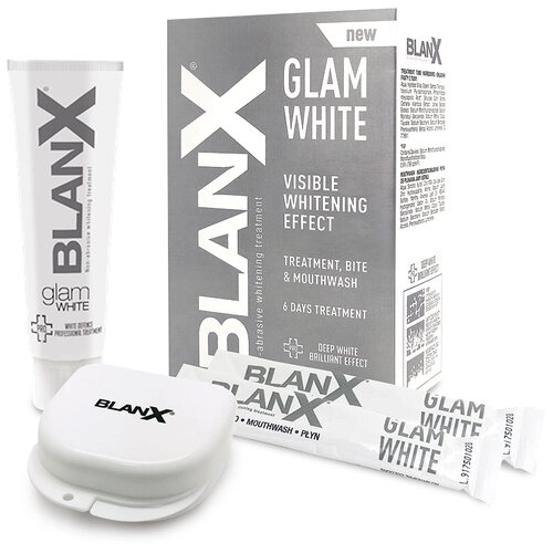 BlanX набор отбеливающий BlanX PRO Glam White Kit, 40 мл, 2уп.