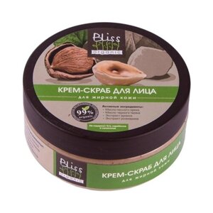 Bliss Organic Крем-скраб для лица Для жирной и комбинированной кожи, 150 мл