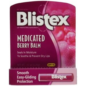 Blistex медицинский бальзам для губ SPF15 с ягодным вкусом 4,25г