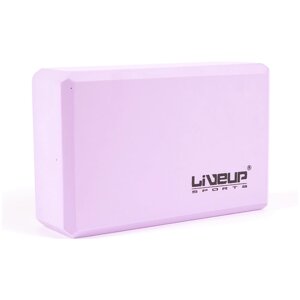 Блок для йоги LIVEUP LS3233A фиолетовый